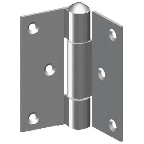 Charnière Américaine 80x80mm Fixation Invisible, Robuste, Polyvalente. - Générique