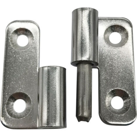 Charnière amovible 1 pièce 1,5 po, petites charnières pour portes coulissantes, charnières de porte amovibles, acier inoxydable 304, ouverture à droite