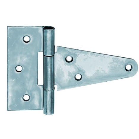Charnière anglaise zinguée – avec goupille détachée – Bande 148 mm – Pour volets et coffres – Marque Alberts