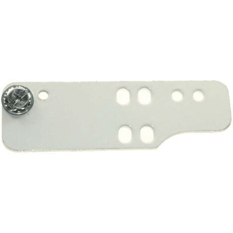 CHARNIERE BLANCHE SUP.INF. (PIVOT M8) pour REFRIGERATEUR...