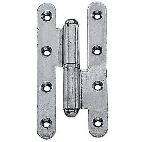 Charnière carrée américaine non percée 4254 40 x 40 mm - MONIN