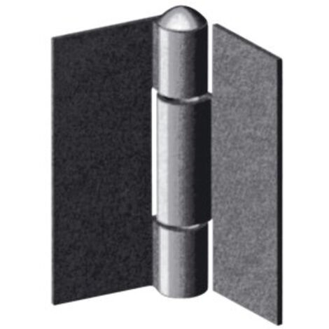 Charnière carrée américaine non percée 4254 50 x 50 mm - MONIN