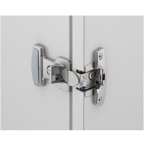 Charnière de base Selekta Pro 2000 E, joint nickelé HETTICH