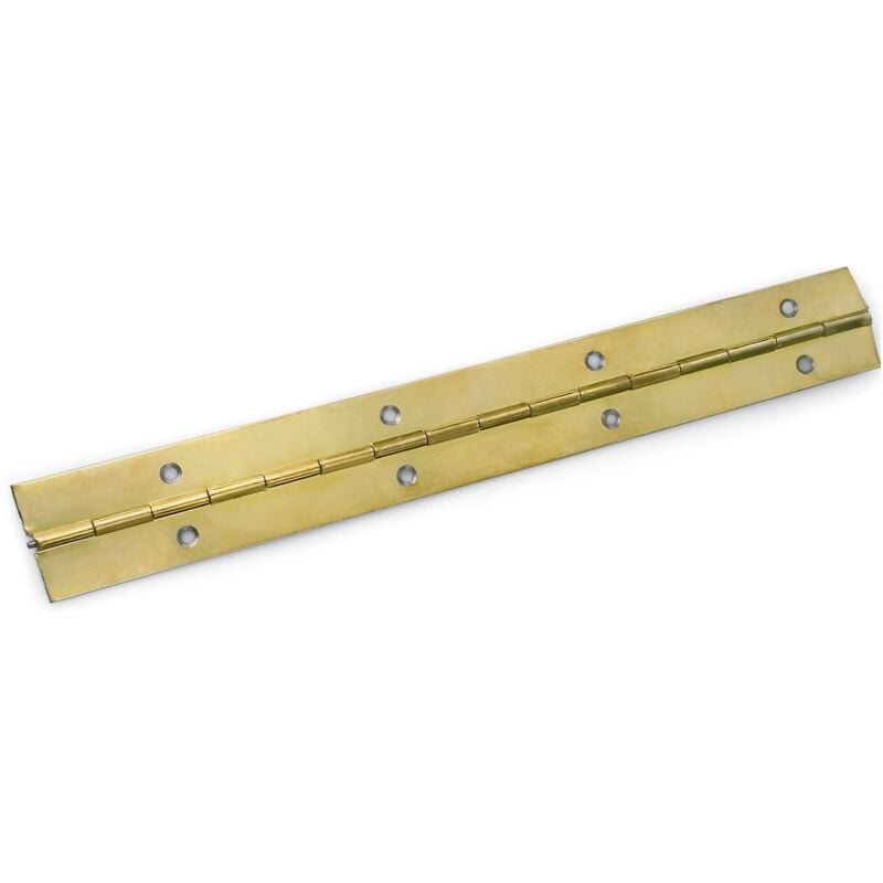 Charnière de piano en fer en laiton, bandes de 40 mm, 3,5 m
