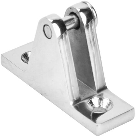 Charnière de pont en acier inoxydable poli, quincaillerie marine pour bateaux, 60 x 18 mm