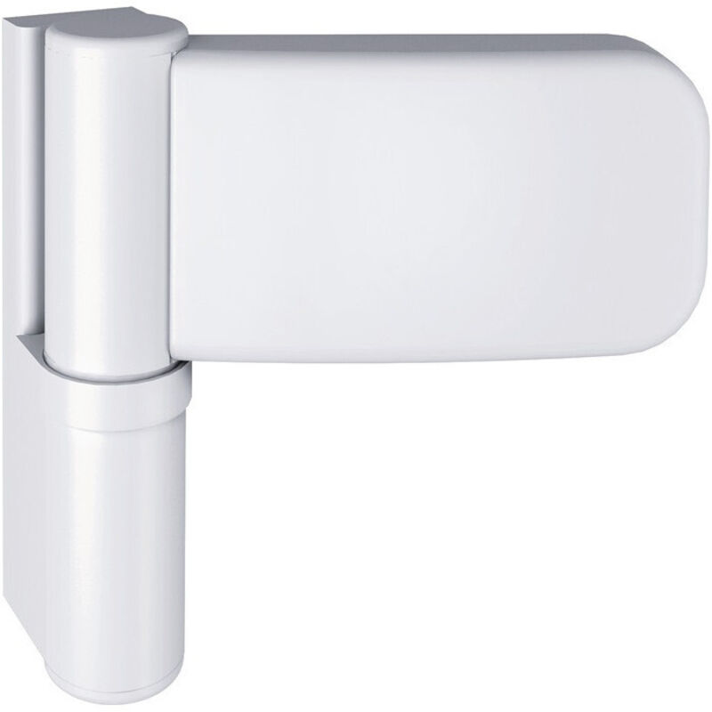 Charnière de porte avant Siku 3D k 3030 acier blanc 120 kg Serrure à goupille: oui Portes d'entrée en plastique (Par 3)