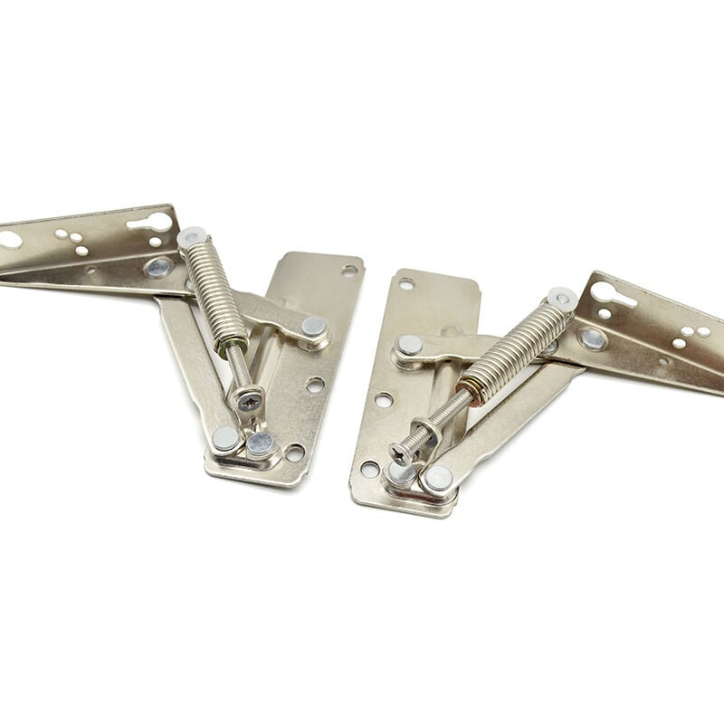 Gotrays - Charnière de Porte d'armoire, Charnière à Ressort, 85 ° Paumelles de Porte Pour Portes de Meuble Haut, Placard, Armoire de Cuisine Capacité