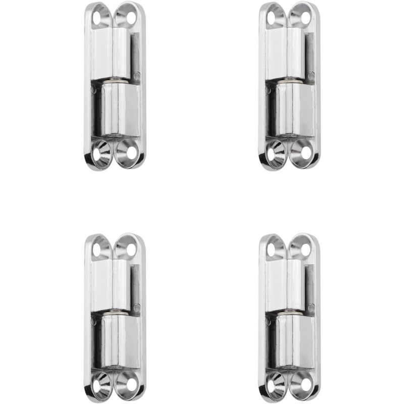 Charnière de porte d'armoire, charnière de porte 4 pièces 231-1 charnière de porte amovible en alliage de zinc, quincaillerie de meubles de maison