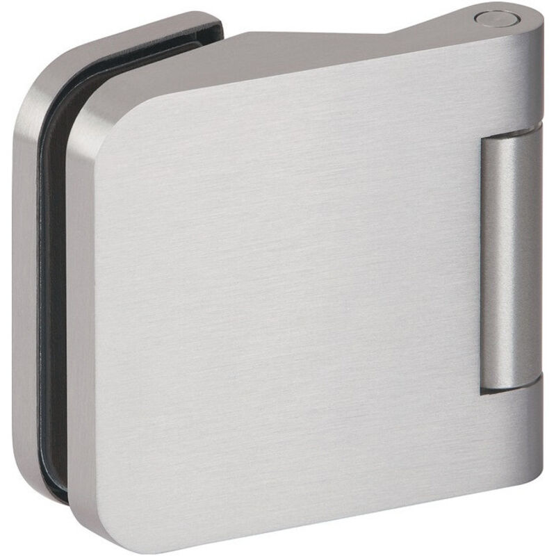 Charnière de porte en verre 6325-20 lm couleur inox rd pour 3 parties Hermat