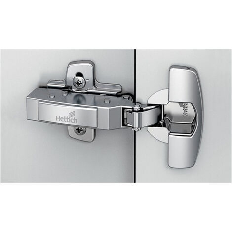 Charnière de porte épaisse Sensys 8631i disponible pour connexion HETTICH