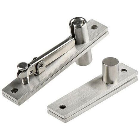 Charnière de porte pivotante en acier inoxydable Charnière pivotante robuste pour portes en bois Arbre à 360 degrés Charnière pivotante de porte Murphy en acier inoxydable