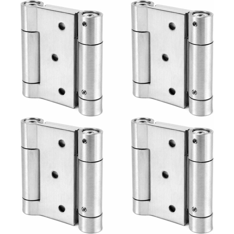 Gotrays - Charnière de porte tournante, charnière en acier inoxydable 304 pour porte tournante et porte tournante pour café, porte de salon, jusqu'à