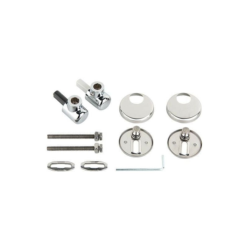 Charniere de rechange softclose abattant WC universel Evenes Tacutu et Preto