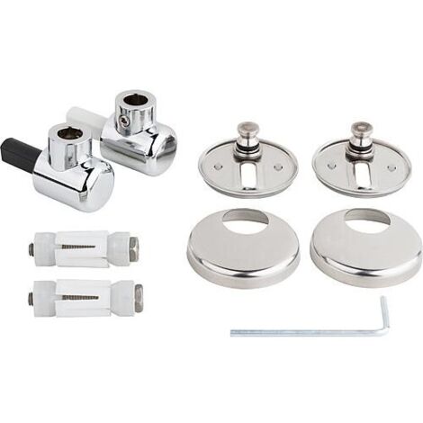 Charnière de rechange Softclose pour abattant WC – Accessoire de fixation – Largeur 40mm – Longueur 50mm – Pour bois dur – Evenes