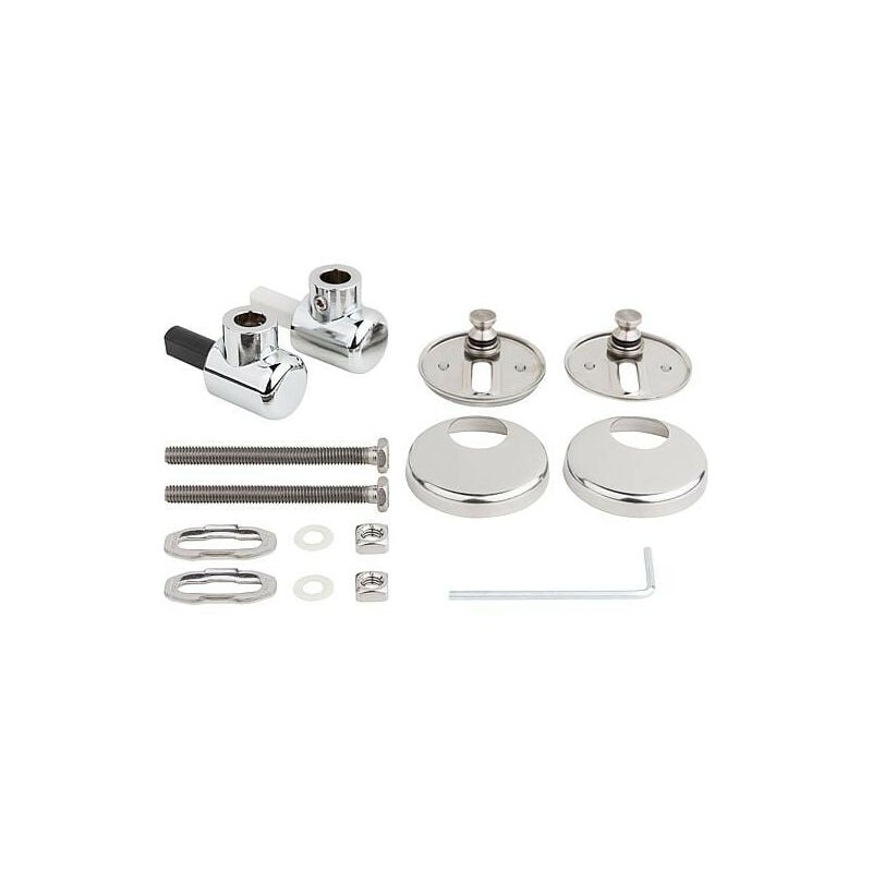 Evenes ® - Charniere de rechange softclose pour wc abattant universel Evenes Laco, Paru et Jari