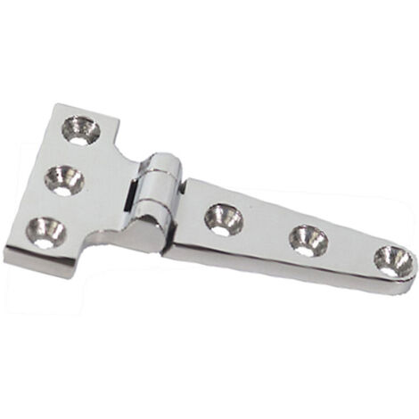 Charnière en acier inoxydable moulé en forme de T épaisse pour armoires et portes vitrées, 100544,8 mm, 316 mm.