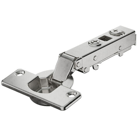 Charnière en inox Veosys amorties pour portes fines 100°. à visser. entraxe 52. coudure 0 - HETTICH FRANCE SCS