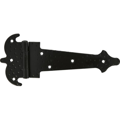 CHARNIÈRE FORGÉE NOIR MAT - 200 MM