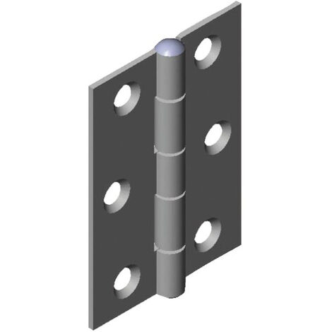 Charnière Forte 102x72 Mm Inox
