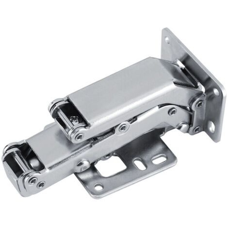 Charnière Hydraulique Pour Portes d'Armoire (16-40mm d'Épaisseur) - Fermeture Douce et Silencieuse, Angle 130-170° Modulable