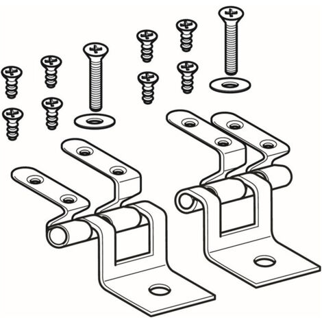 Charnière inox adaptés pour 571150 et 574720 Geberit