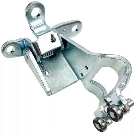 Charnière intermédiaire de porte coulissante droite pour Sienna, couleur argent