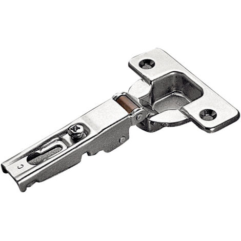 Charnière invisible à visser droite finition argent – Acier durable – Ouverture 94° pour accès facile – C9A6C99 – Salice