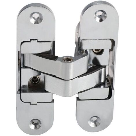 Charnière Invisible besser Aluminium . Inox Satinée.