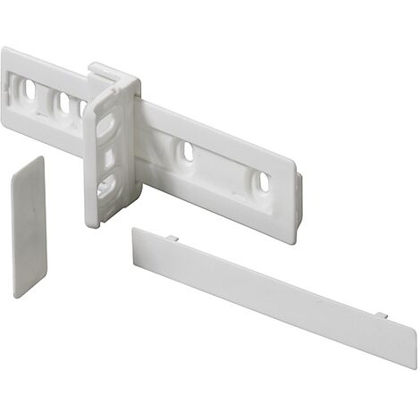 Gedotec Charnière Coulissante Porte Réfrigérateur - Glissière à Curseur de  Porte de Frigo Congélateur Encastré - Meuble de Cuisine - Accessoire en  Plastique Solide et Vis - 1 Pièce - Brun : : Bricolage