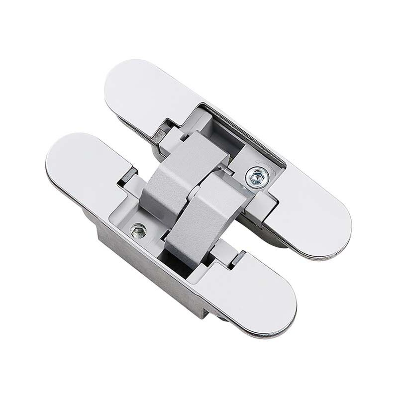 Kcvv - Charnière Invisible pour Portes, Lot de 2 charnières Invisibles pour Portes Lourdes, Charge de 40 kg, Ouverture de 180º