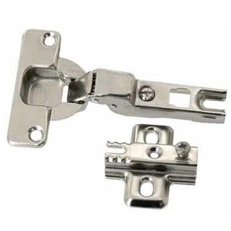 Charnière Invisible Ressort Vynex Fixation Porte Applique, Ouverture 110°, Ressort Intégré - Vynex