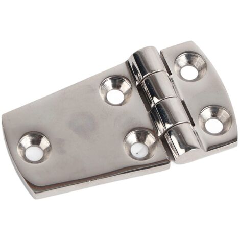 Charnière Lourde en Acier Inoxydable 316 pour Meuble de Cuisine, 70 x 37 mm, Pivot Solide et Durable