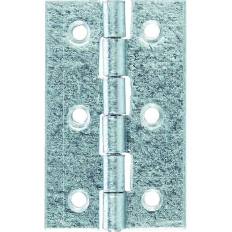 Charnière ordinaire 60x35 MONIN acier zingué blanc - J541550