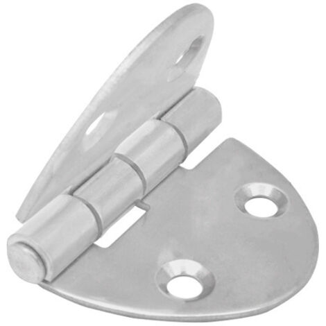 Charnière ovale à quatre trous en acier inoxydable de haute qualité 67482, charnière pliante pour fenêtre à battant, accessoires de quincaillerie marine et nautique 67482