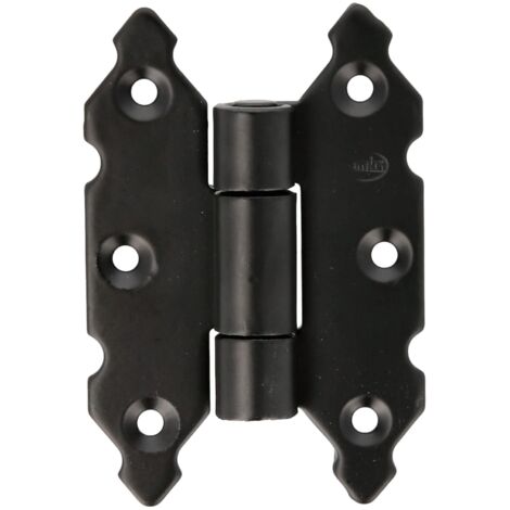 Charnière papillon noire 90x60mm mod.9010 15442