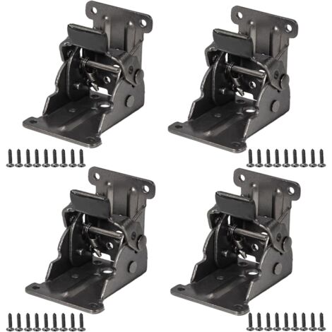 Lot De 10 Charnières Pliantes Amorties Häfele - Pour Meubles, Caravanes, Bateaux, Angle 90°