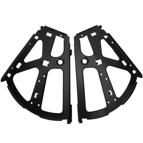 Charnière pour Chaussures, Support Tournant 2 Niveaux en Acier Laminé à Froid, Accessoire Meuble Noir