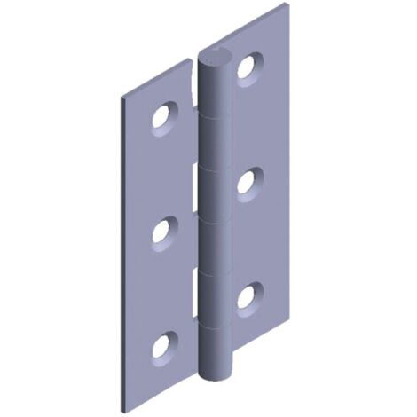 Charnière Rectangulaire 70x40 Mm