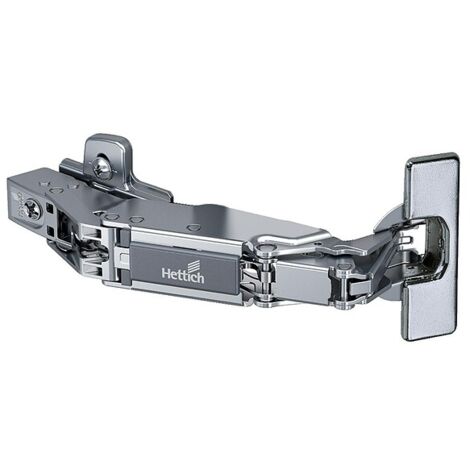Charnière sans amorti à enfoncer coudure 0 entraxe 52 165° - HETTICH