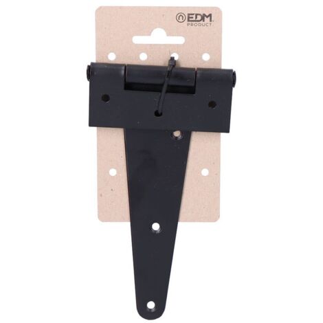 Charnière T 150x90mm H° Epoxy Noir en Carton Suspendu EDM