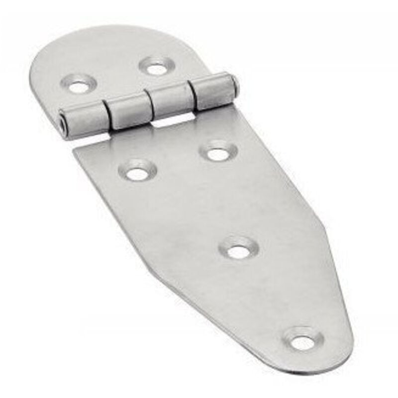 Vis Express - Charnière Type b 6 trous Inox A2 130X40-5 pièces