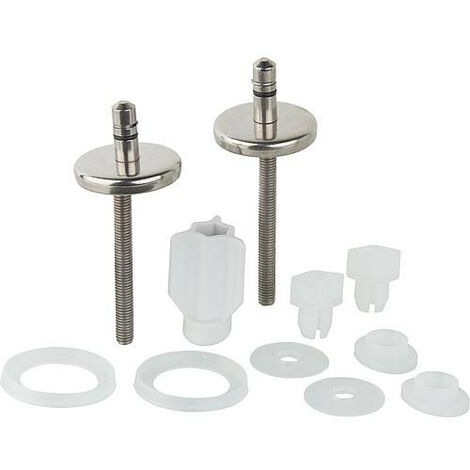 Charnière WC Haro C0202Y inox - écrou fixation rapide réglage excentré - Take-Off