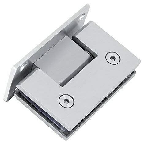 Charnières à clip pour porte en verre Clip mural sans cadre à 90º avec raccords à vis