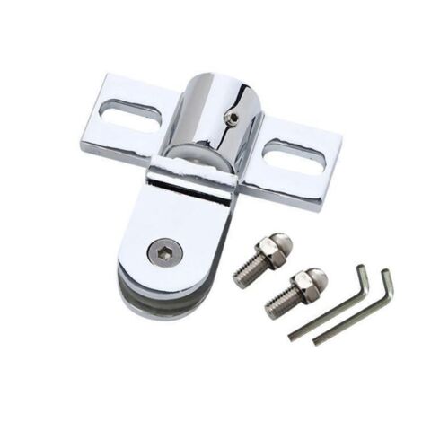 Charnières à Fermeture amortie Charnières de Porte de Douche en Verre Charnières de Porte intérieure Fermeture Automatique Tension chargée Quincaillerie de Porte à goupille à Ferme