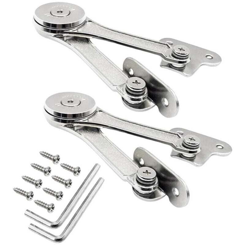 Charnières de support 2 pièces, hauteur réglable, pour portes de meubles, OUYLAF
