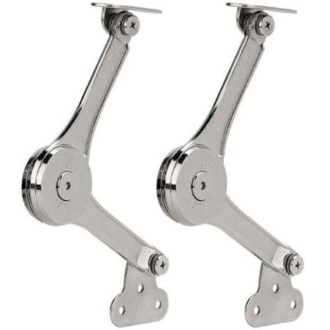 charnières de support de couvercle robustes. Charnières de support de couvercle à fermeture douce. Maintenez la charnière du couvercle ouverte pour l'armoire.