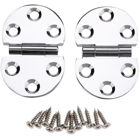 Charnières en cuivre à 180 degrés, 2 pièces, pour Table pliante de Machine à coudre