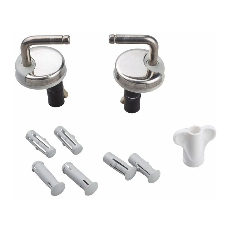 Charnières expansion pour abattant WC Objecta