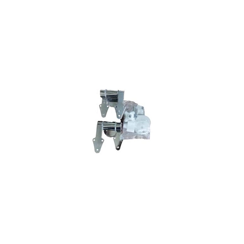 Charnières métalliques de remplacement pour sièges de toilettes à fermeture lente