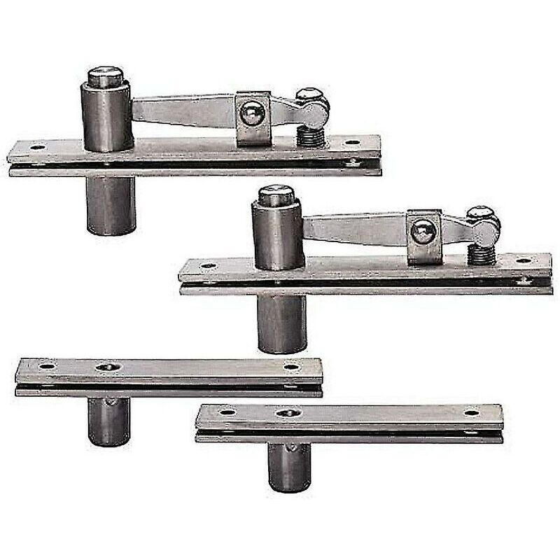 Charnières pivotantes de porte Charnières de bibliothèque cachées robustes Charnières de porte secrètes Axe à 360 degrés (2 pièces) - Tigrezy